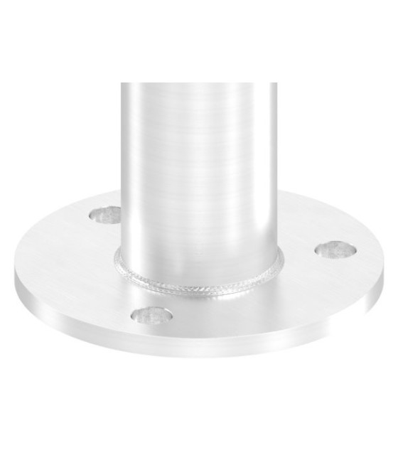 Poteau inox à la française 4 câbles