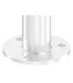 Poteau inox à la française 4 câbles