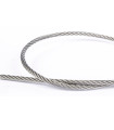 Câble souple 7x7 inox A4 marine