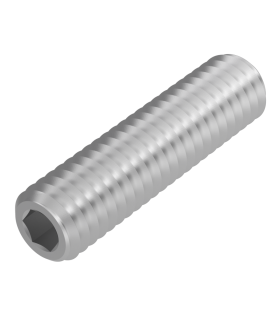 Vis sans tête inox A2 filetage à droite