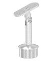Poteau inox à l'anglaise 7 lisses pour garde-corps