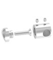 Support de lisse droit inox