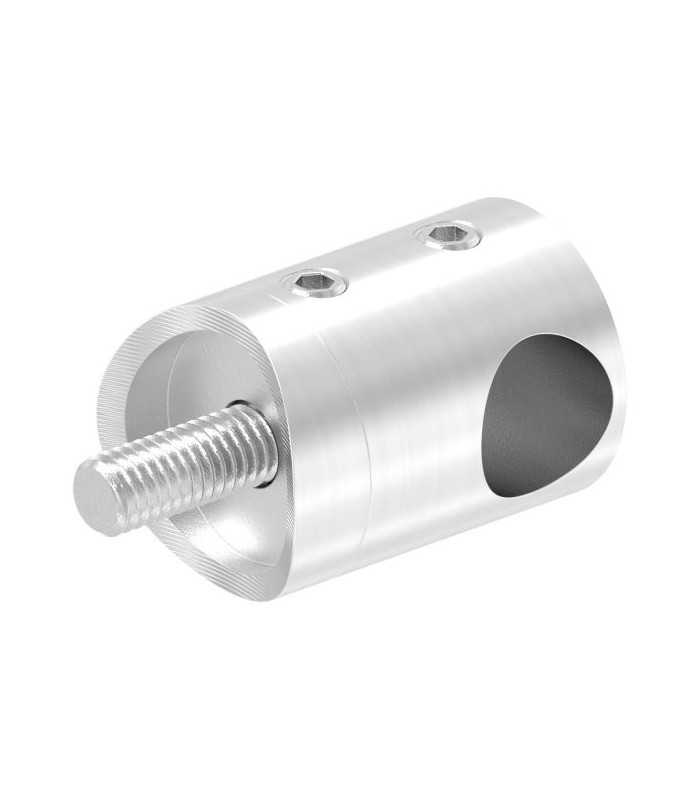 Support de lisse droit inox Support de lisse droit inox