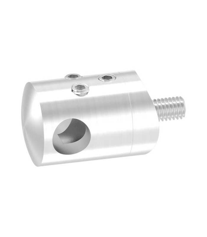 Support de lisse droit inox