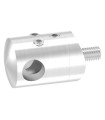 Support de lisse droit inox