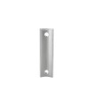 Platine murale à l'anglaise ronde M1 inox pour tube