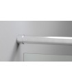 Platine mural inox fixation intérieure pour tube