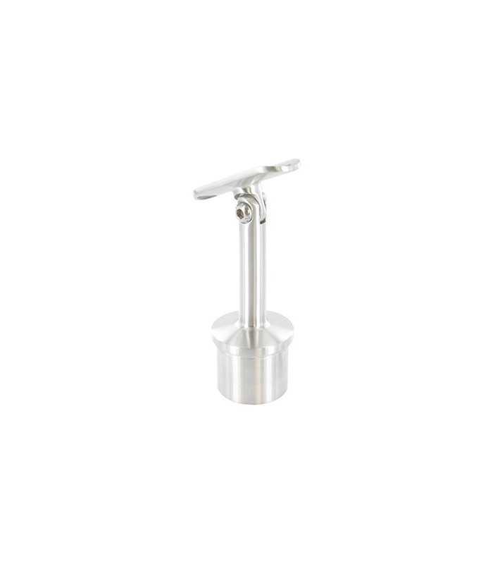 Support main courante articulé inox pour tube Support main courante articulé inox pour tube
