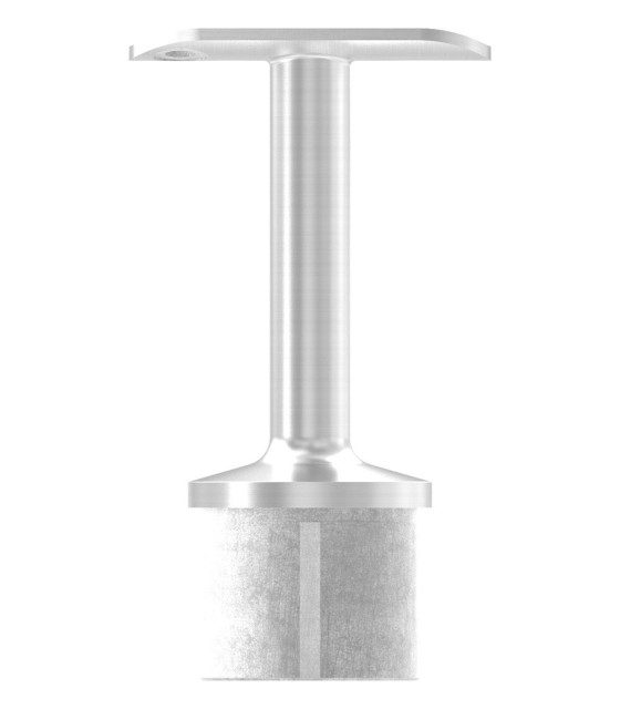 Support main courante fixe inox pour tube
