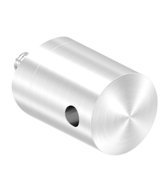 Poteau inox à la française 5 câbles pour garde-corps
