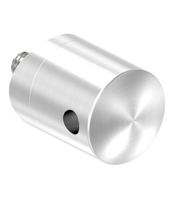 Poteau inox à l'anglaise 5 câbles pour garde-corps