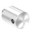 Poteau inox à l'anglaise 5 câbles pour garde-corps