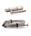 Kit 10m câble inox A4 4mm serti 1 coté + 1 tendeur