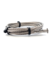 Câble 4mm inox A4  7x7 serti bombé 1 coté