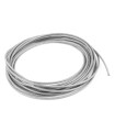 Câble inox gainé PVC 7x7 A4 marine au mètre linéaire