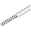 Câble inox gainé PVC 7x7 A4 marine au mètre linéaire