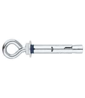 Cheville à œil inox anti-rotation