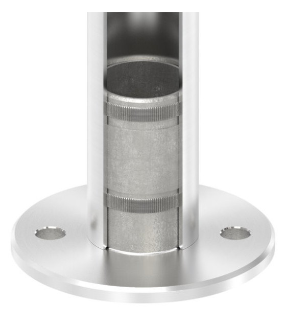 Kit garde-corps inox complet 2m40