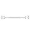 Tendeur câble chape-chape inox A4.