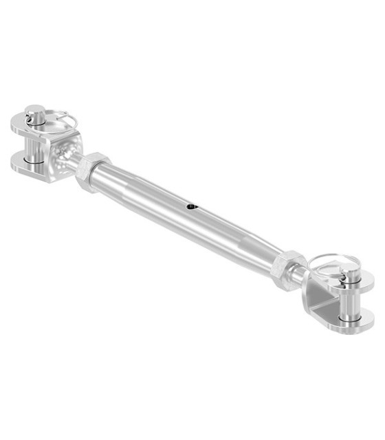 Tendeur câble chape-chape inox A4.