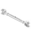 Tendeur câble chape-chape inox A4.