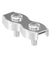 Kit Serre cable double et cosse coeur câble de 4mm inox