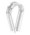 Cosse coeur inox A4