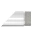 Embout 45° pour tube inox A2