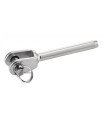Embout à chape soudée à sertir inox A4 marine