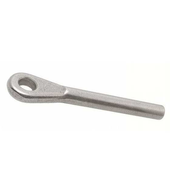 Embout à oeil à sertir inox A4 marine