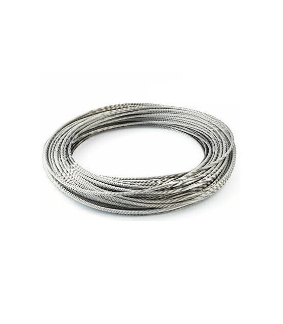 Câble rigide 1x19 inox A4