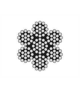 Câble extra souple 7x19 inox A4