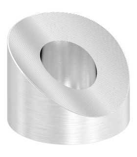 Rondelle inclinée 28-32° inox tube 42
