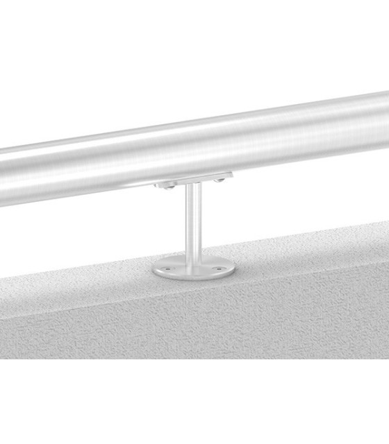Support de main courante mural inox A4