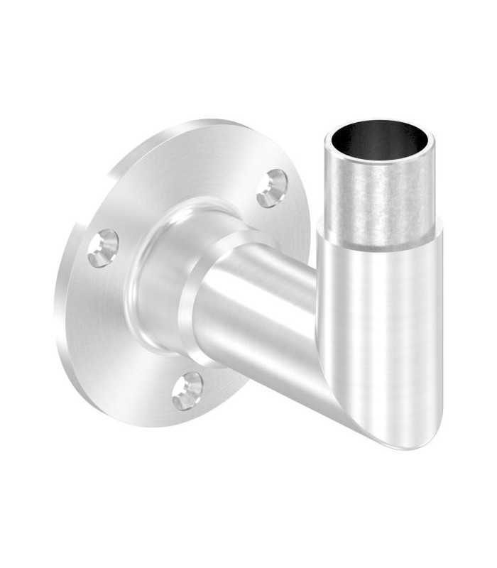 Platine murale angle 90° inox A2 pour tube 42