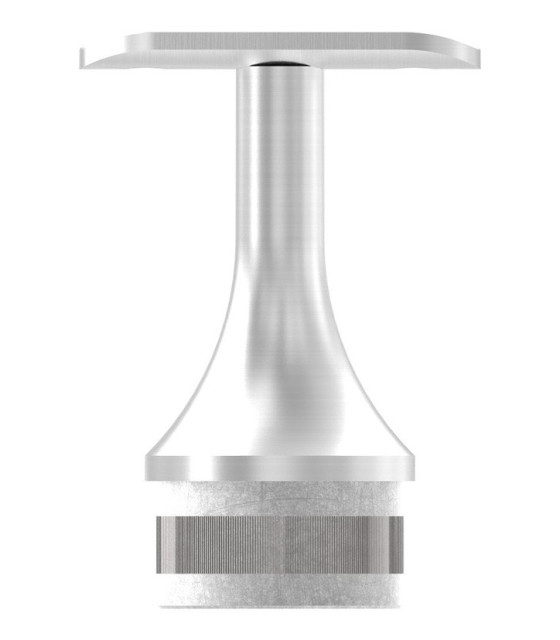 Support main courante fixe design inox A2