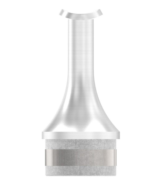 Support main courante fixe design inox A2