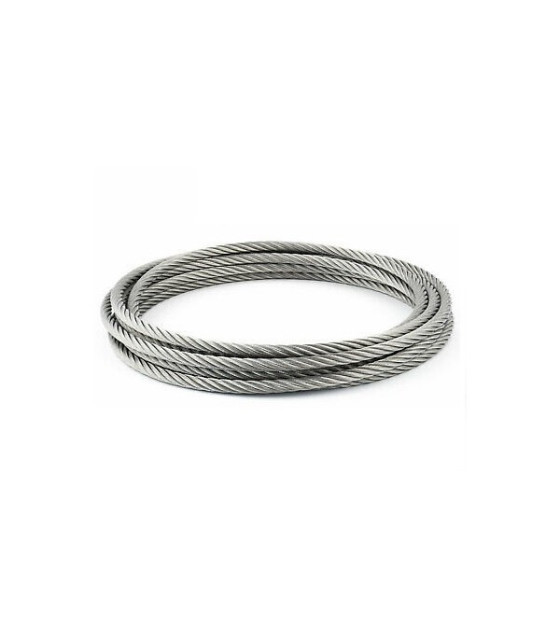 24 mètres câble extra souple 7x19 inox A4