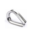 cosse coeur boucle cable inox a4 marine