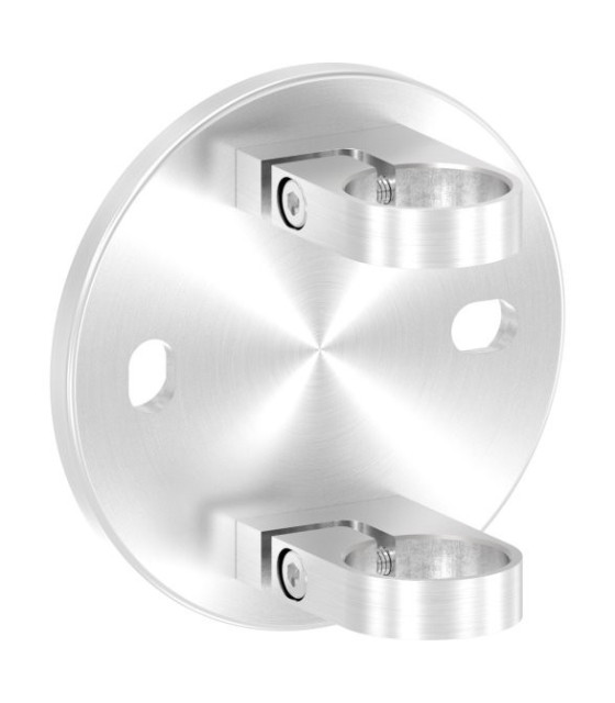 Poteau inox à l'anglaise 5 câbles